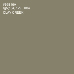 #86816A - Clay Creek Color Image
